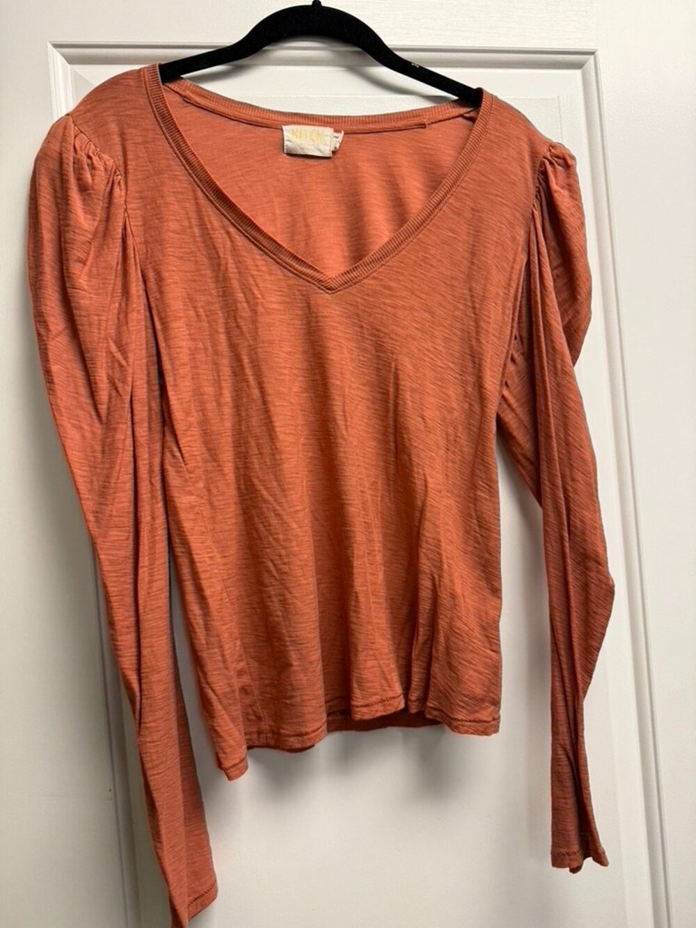 Nation LTD cotton long sleeve top